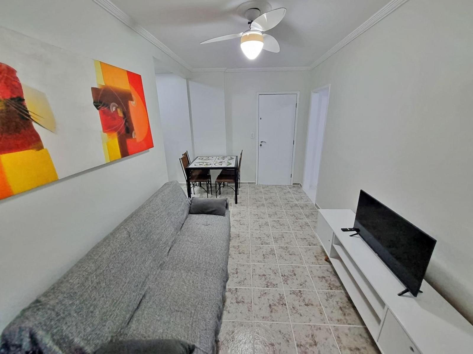 01 Dorm Reformado C/Ar Cond, Wi-Fi, 1 Vaga, Enseada, Prox Ao Pao De Acucar Appartement Guarujá Buitenkant foto
